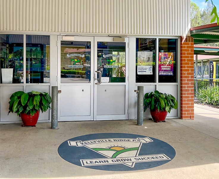 Front office at Kellyville Ridge PS